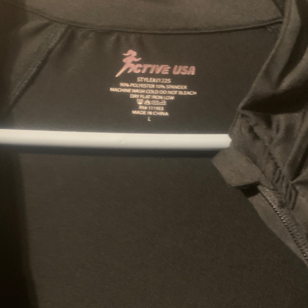 Active USA Classic Black Jacket